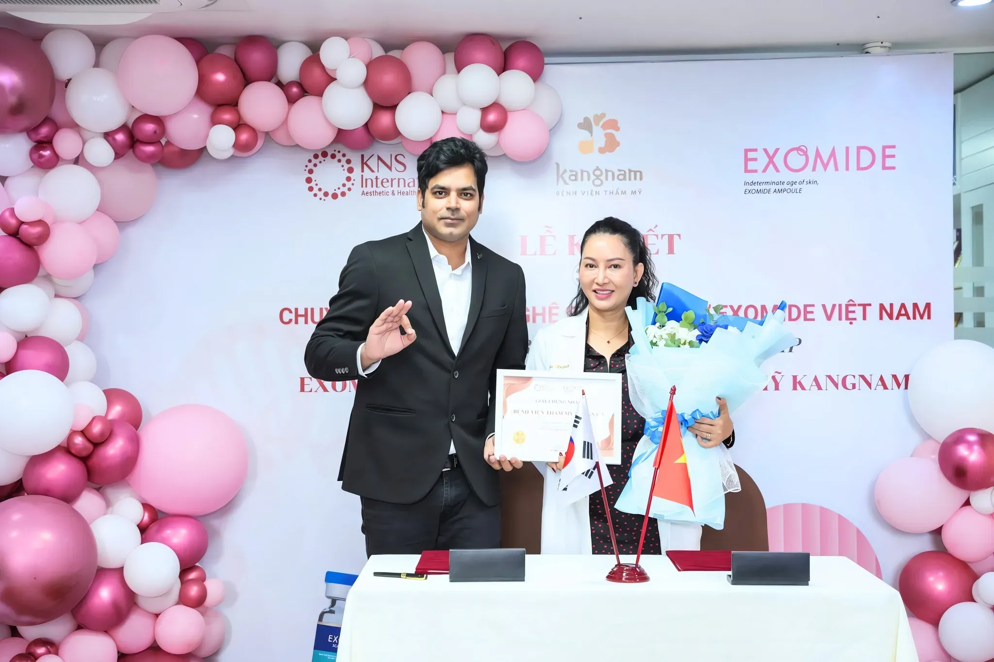 Exomide Vietnam & Kangnam Aesthetic Hospital: Signing Ceremony for Exosome Technology Transfer in Aesthetic Medicine image 5